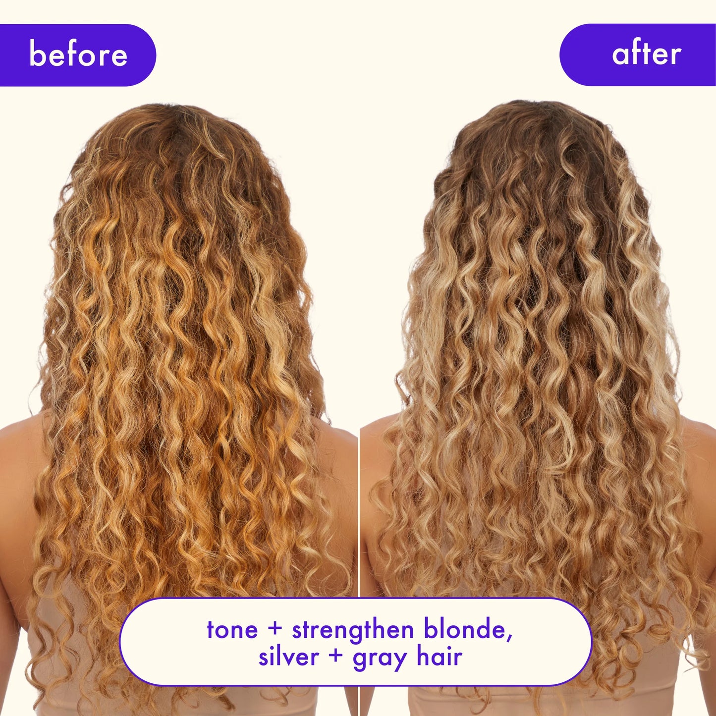 Amika Bust Your Brass Toning + Strength Repair Mask – Brighten & Strengthen Blonde Hair