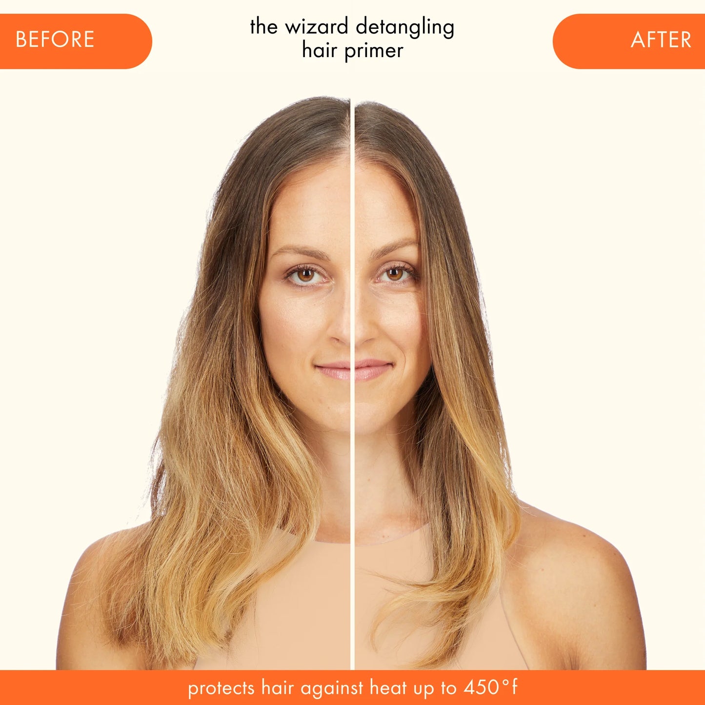 Amika The Wizard Detangling Primer – Multi-Tasking Hair Prep & Heat Protectant