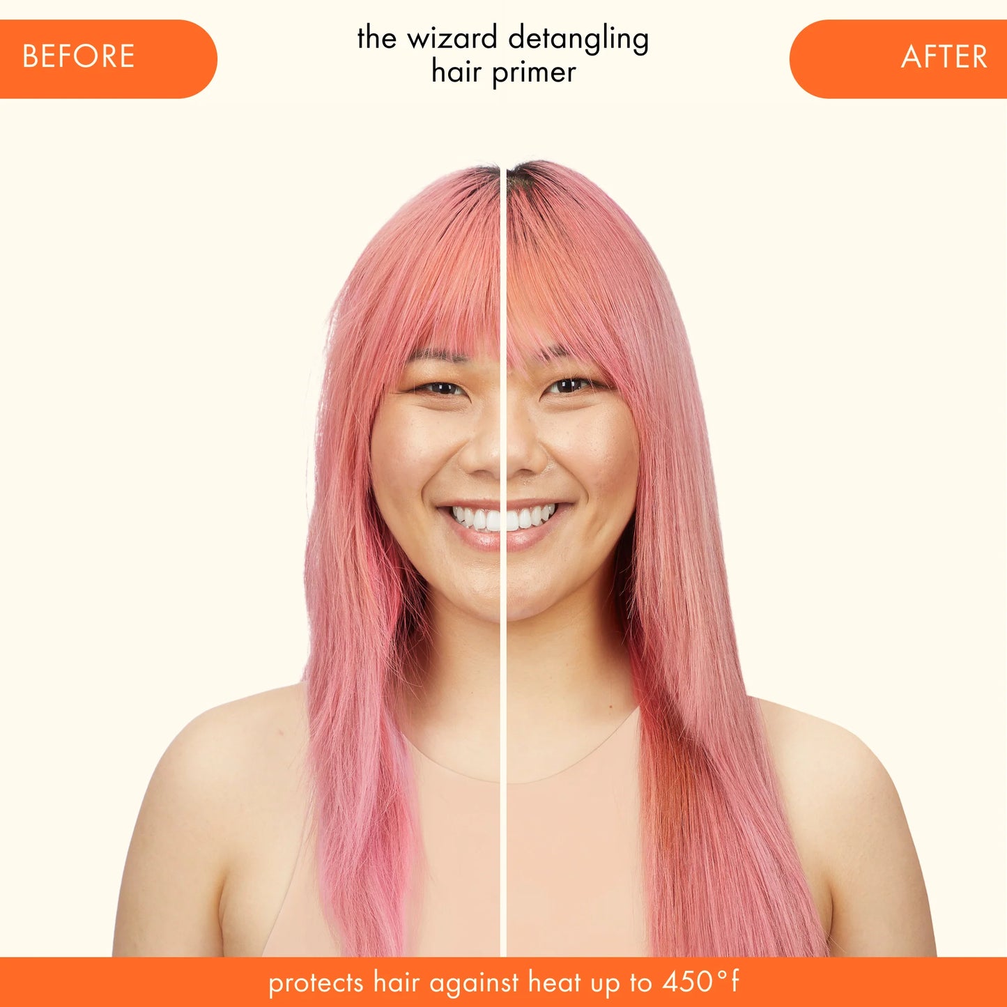 Amika The Wizard Detangling Primer – Multi-Tasking Hair Prep & Heat Protectant