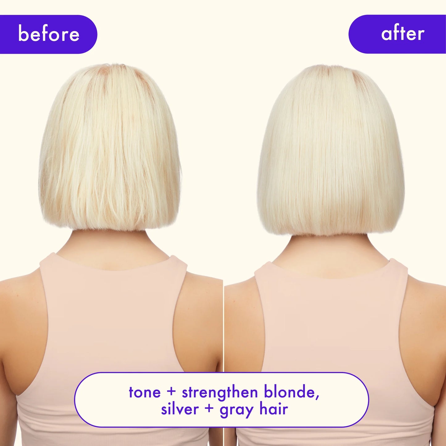 Amika Bust Your Brass Toning + Strength Repair Mask – Brighten & Strengthen Blonde Hair