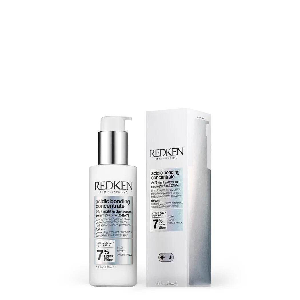Redken Acidic Bonding Concentrate 24/7 Night & Day Serum – Strengthen & Repair