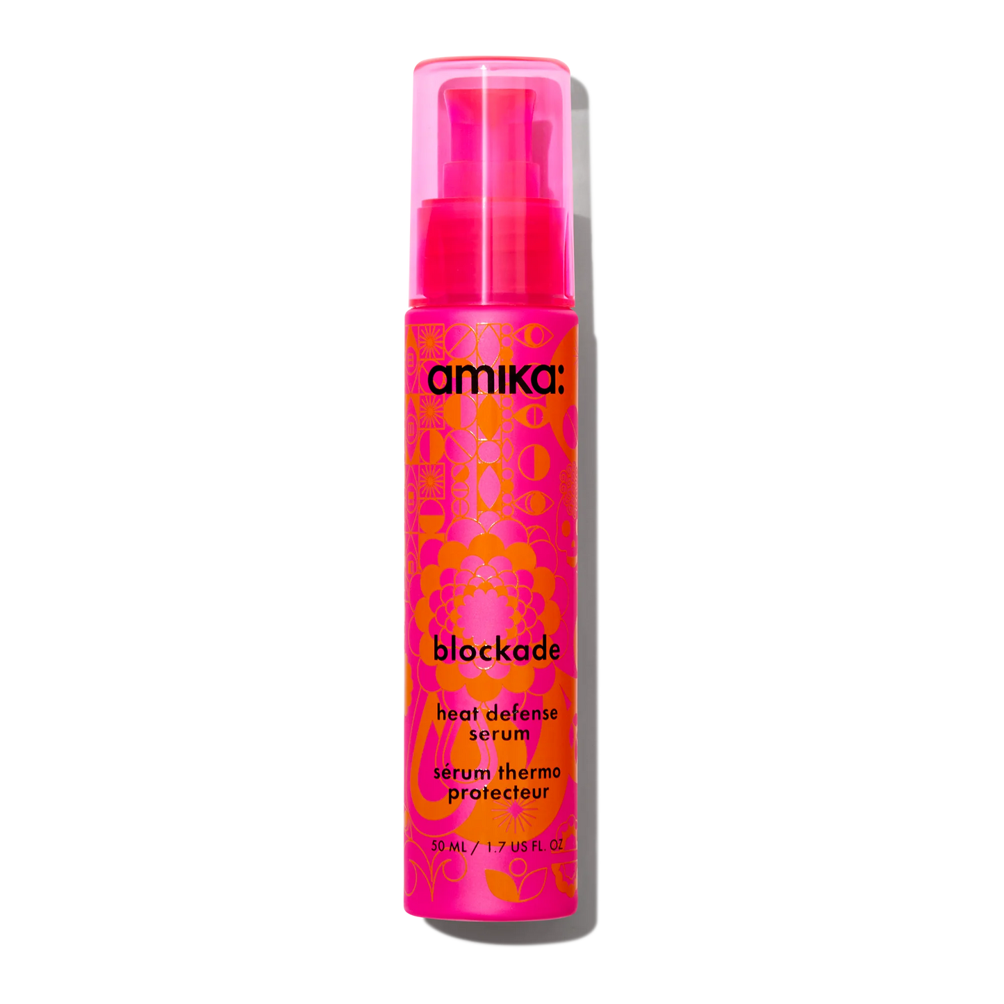 Amika Blockade Heat Defense Hair Serum – Lightweight Heat Protectant