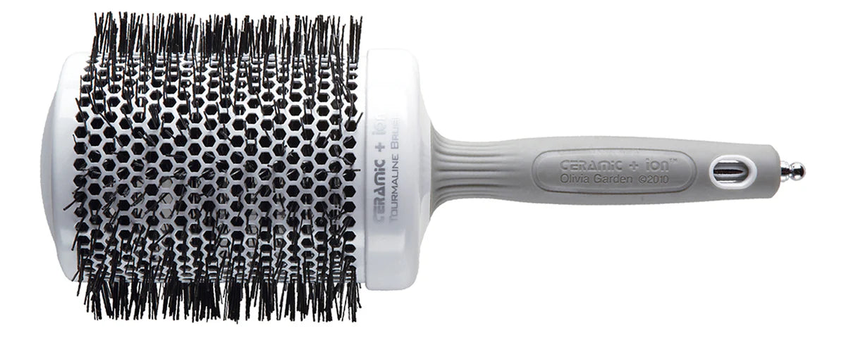 Olivia Garden Mega Ceramic+Ion Jumbo Brush – 4 1/4 Inch (80)